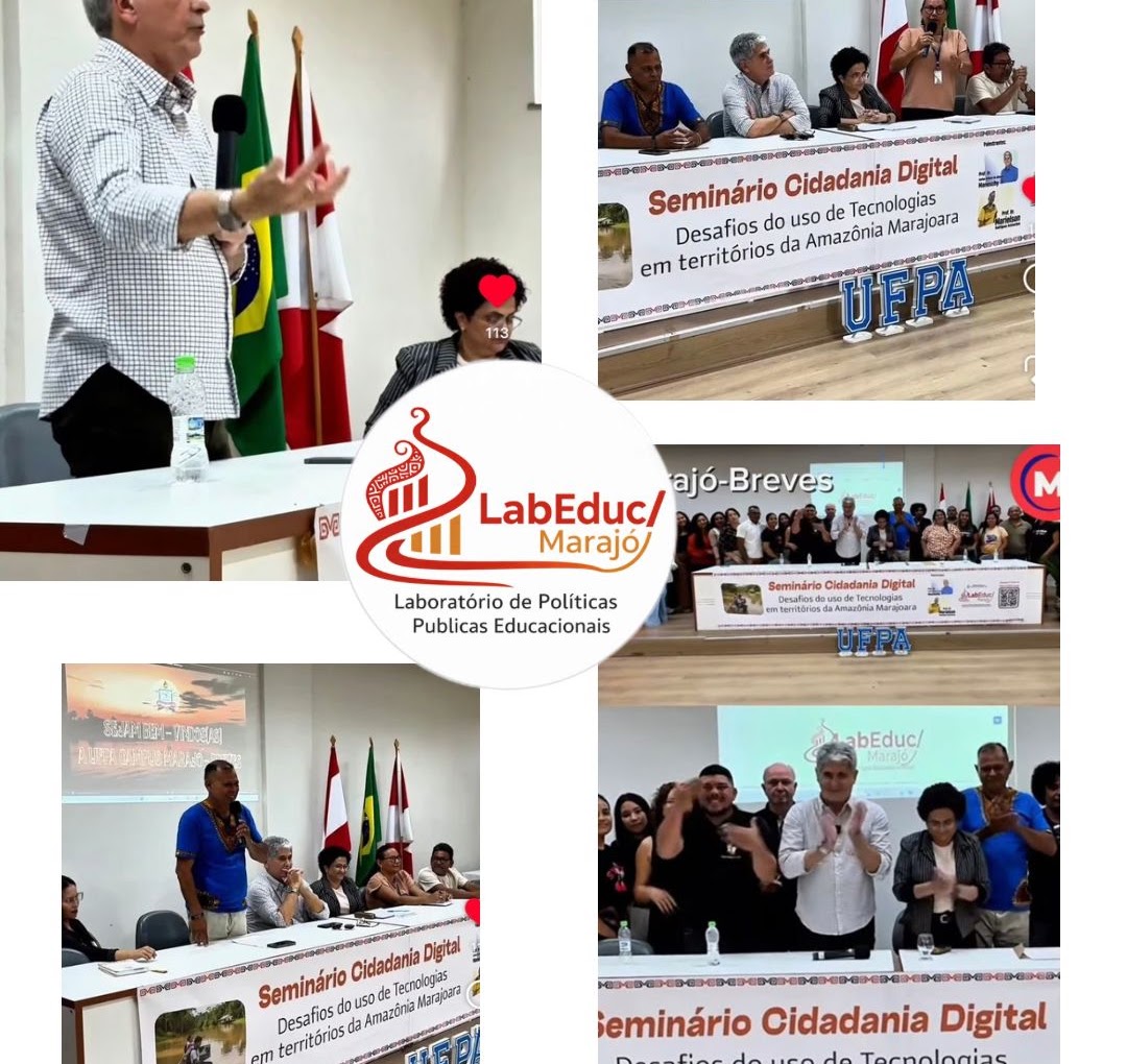 Seminário: Cidadania Digital discute desafios do uso de tecnologias na Amazônia Marajoara.